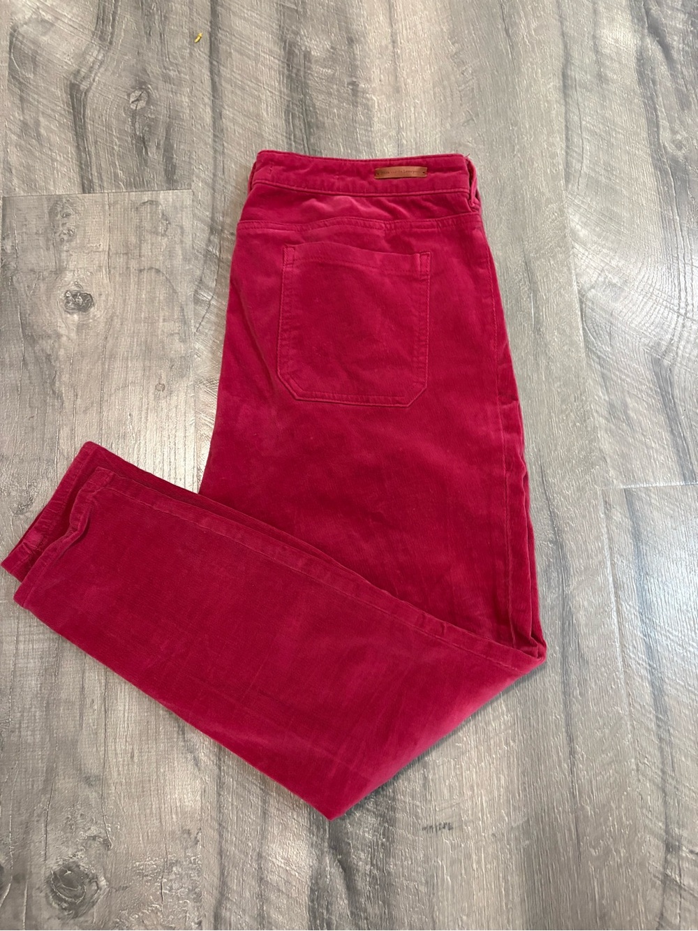 Women’s Magenta Corduroy Jeans